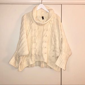 Soft cowl neck sweater